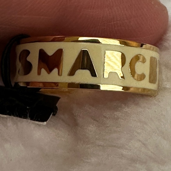 Gold and Cream Ring by Marc Jacobs - Picture 2 of 3